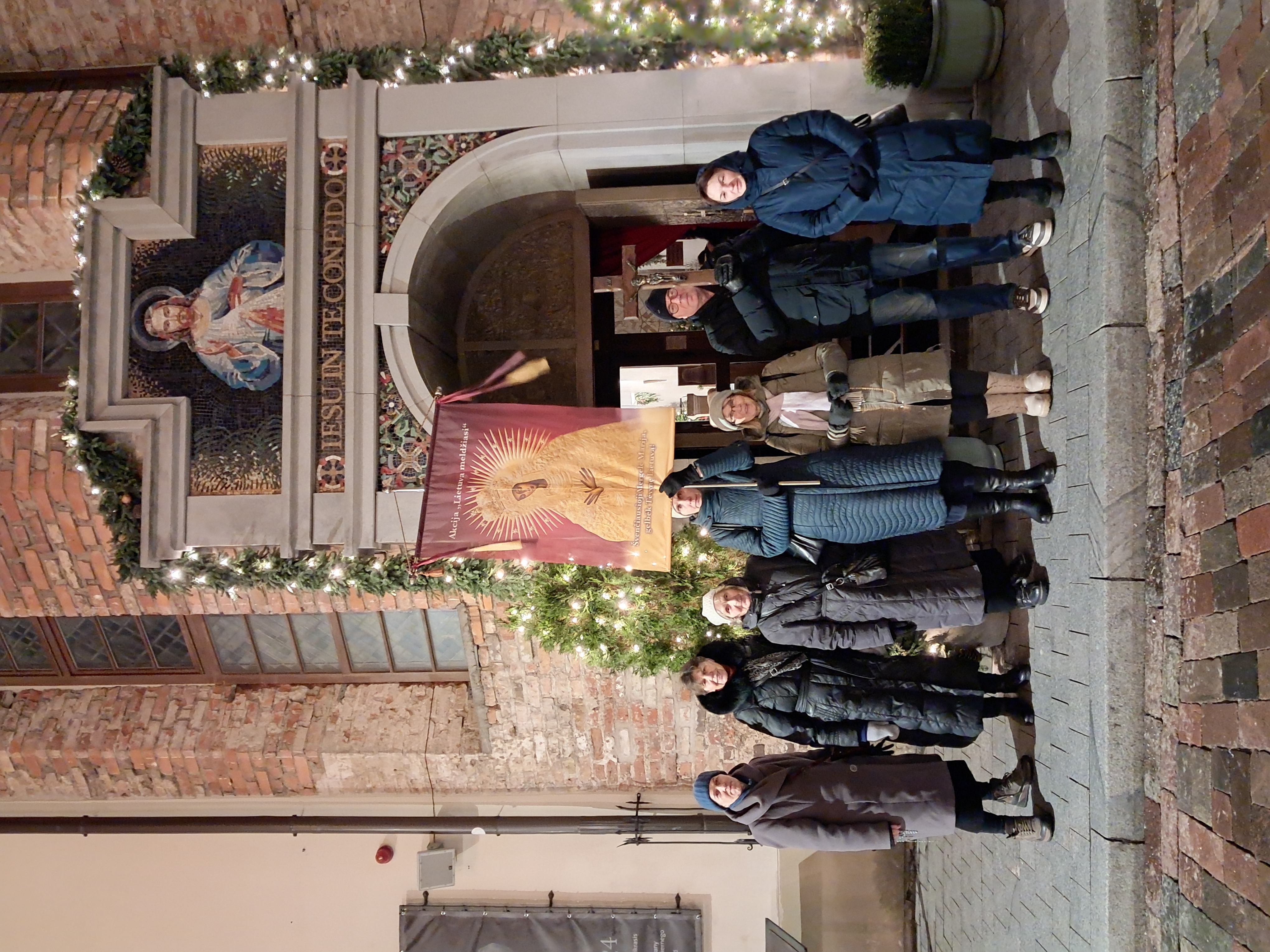 Vilniuje sausio 8d.2025 m. meldėsi 7 maldininkai
