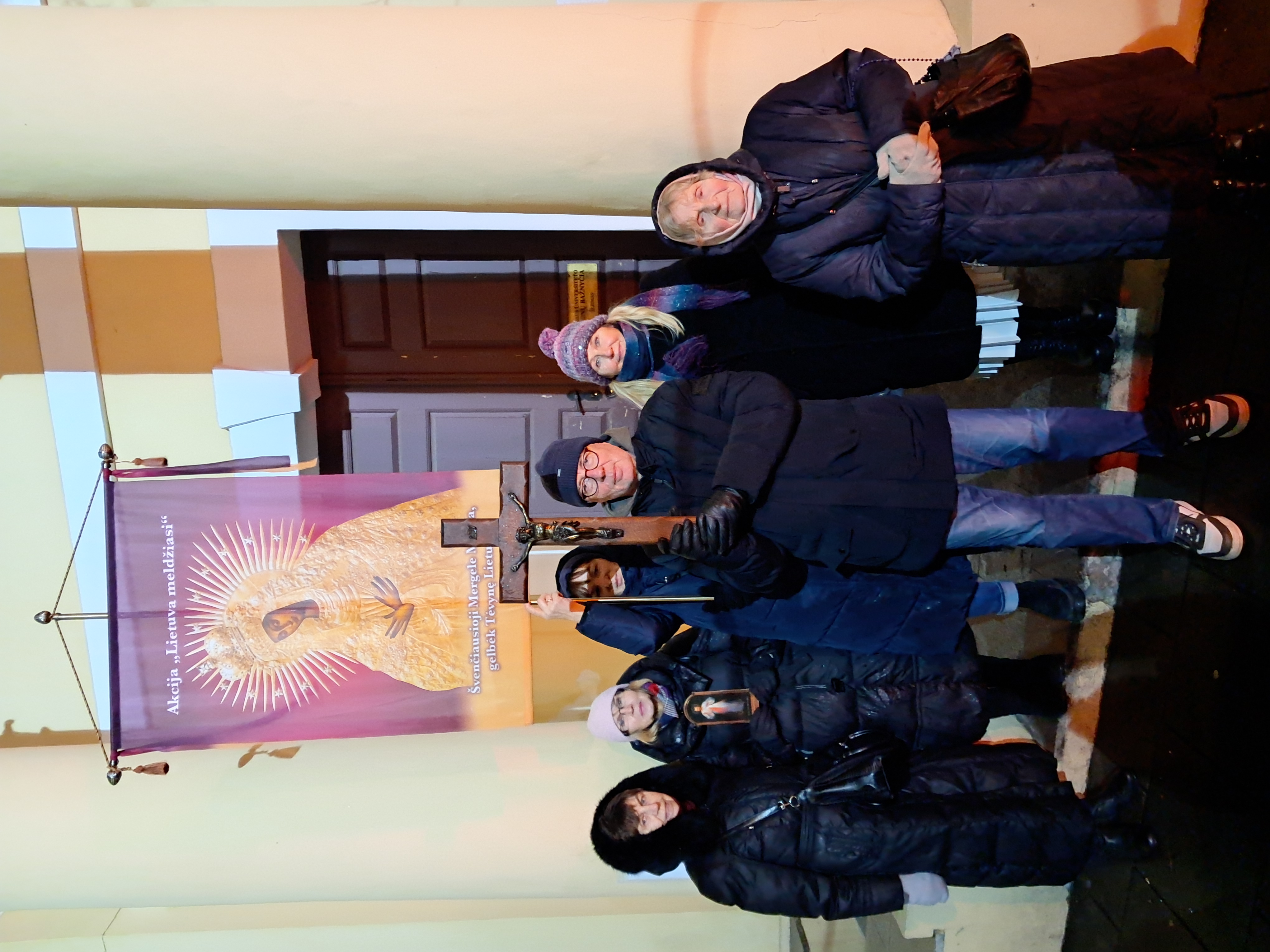 Vilniuje gruodžio 18d. meldėsi 6 maldininkai
