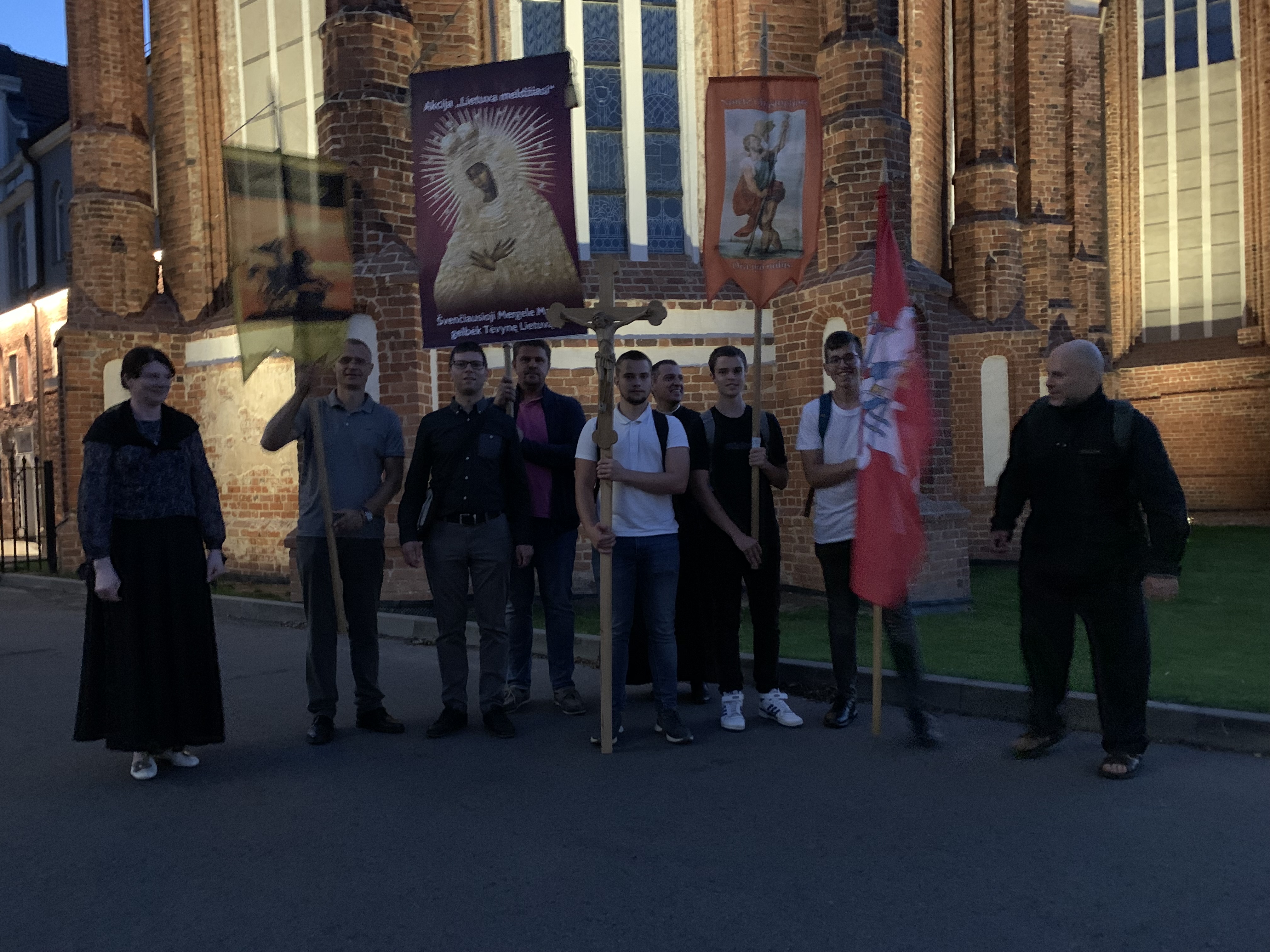 Šiandien Apvaizda padavė studentų į miestą
